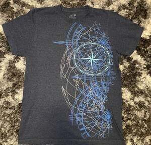 Apt. 9 Men's Navy Heather Compass Nautical Graphic T-Shirt